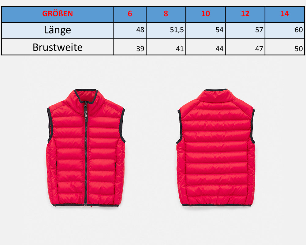 Kids Weste - Rot