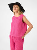 Crop-Top in Fuchsia