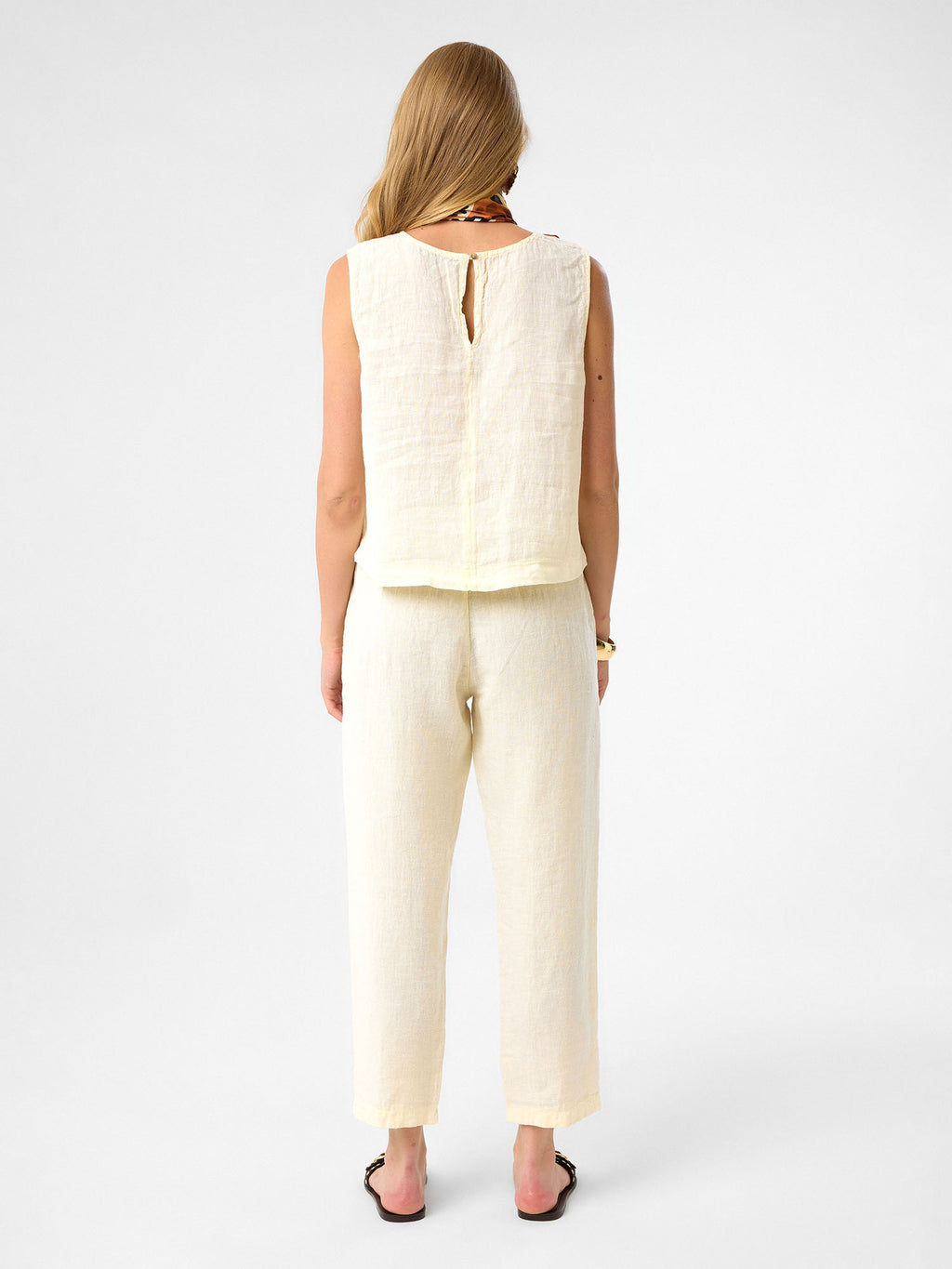 Crop-Top in Buttercream