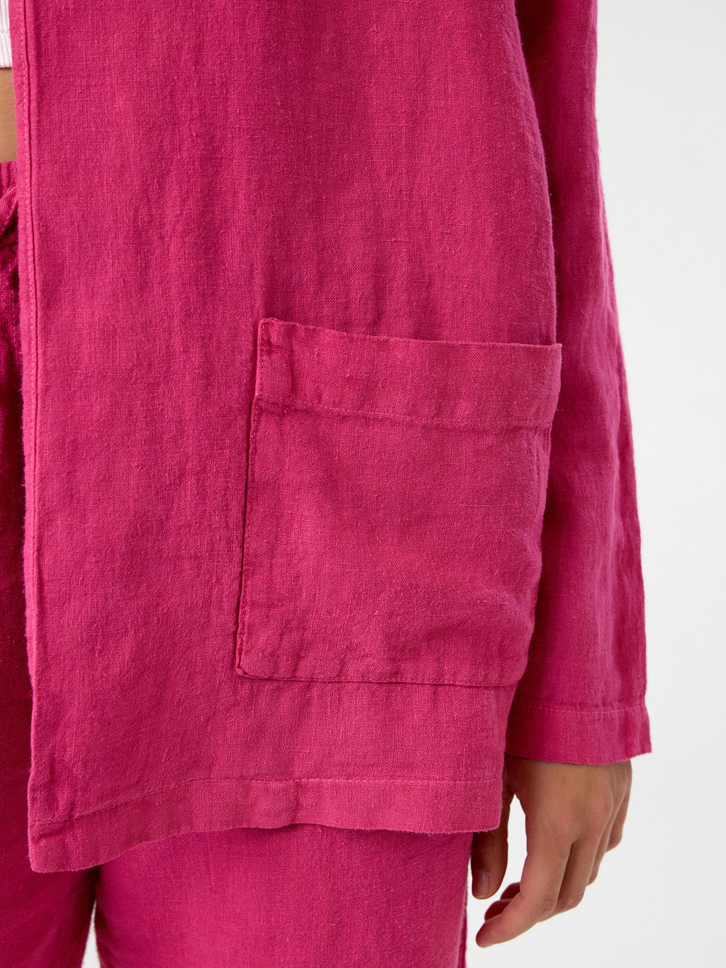 Oversized Blazer in Fuchsia