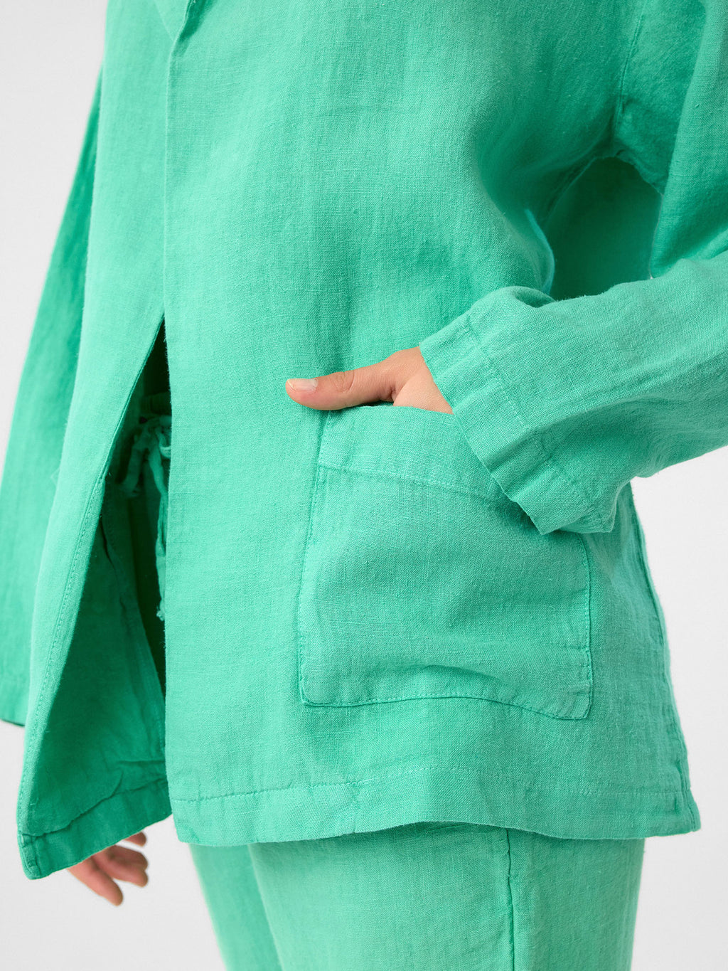Oversized Blazer in Mintgrün