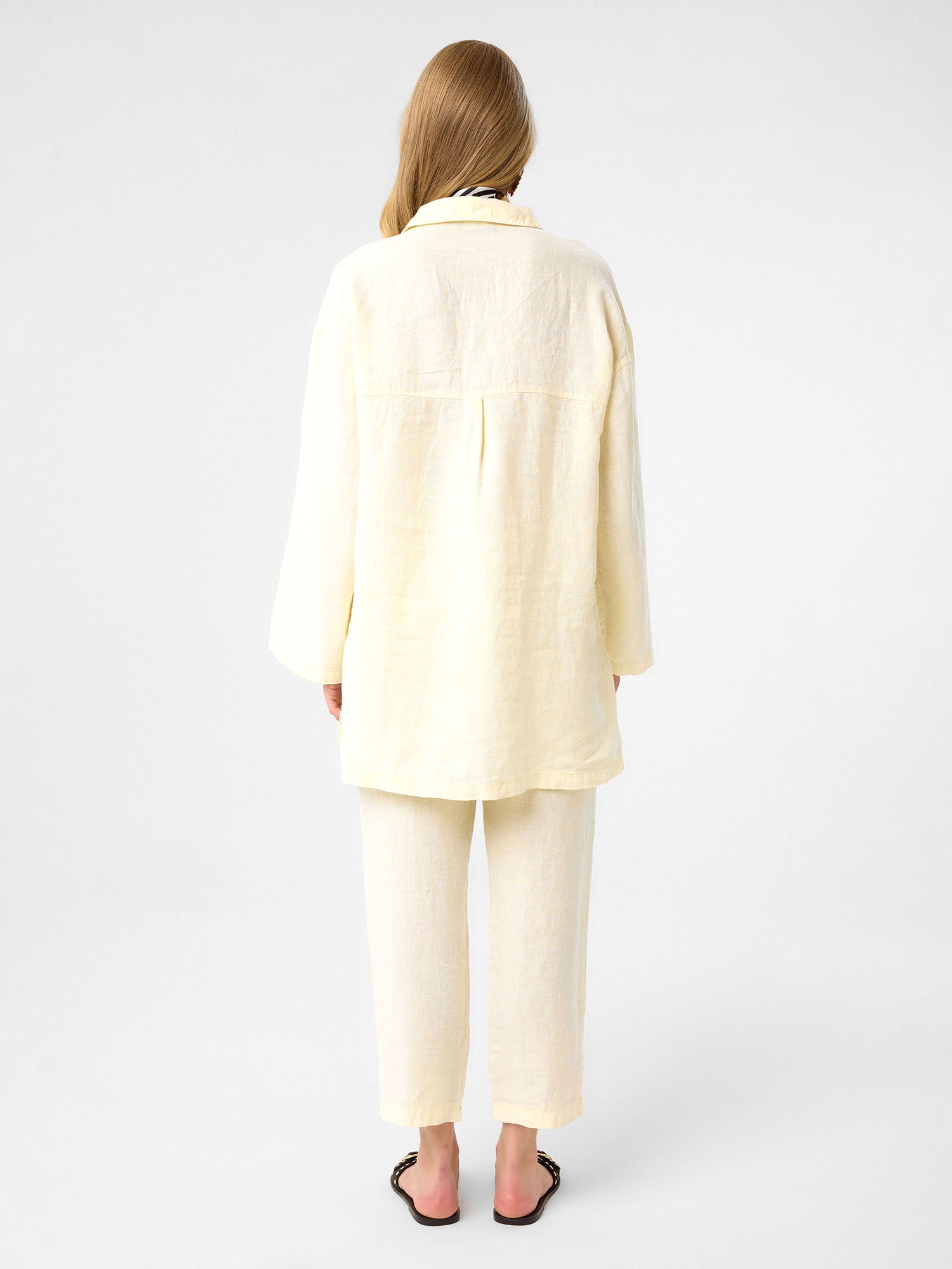 Oversized Tunika in Buttercream