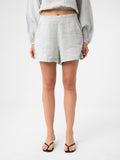 Tailored Linen Shorts aus 100 % Leinen – Ash Grey