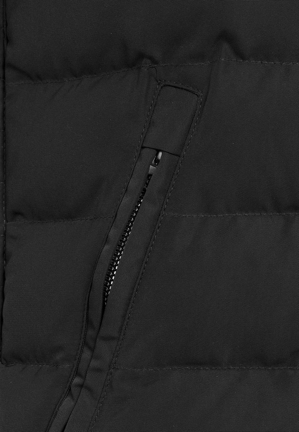 Herren Winterjacke in Graphite Black