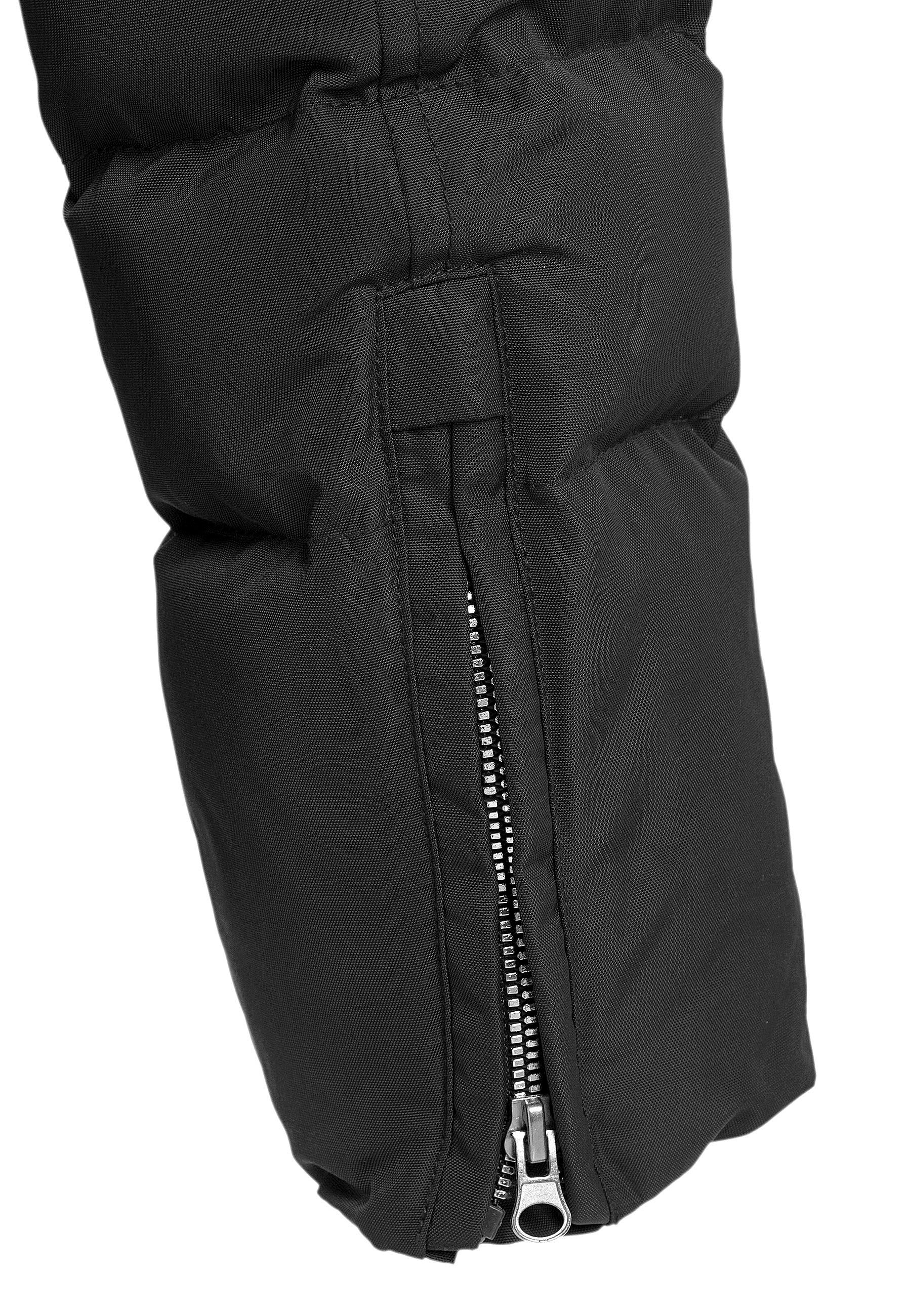 Herren Winterjacke in Graphite Black